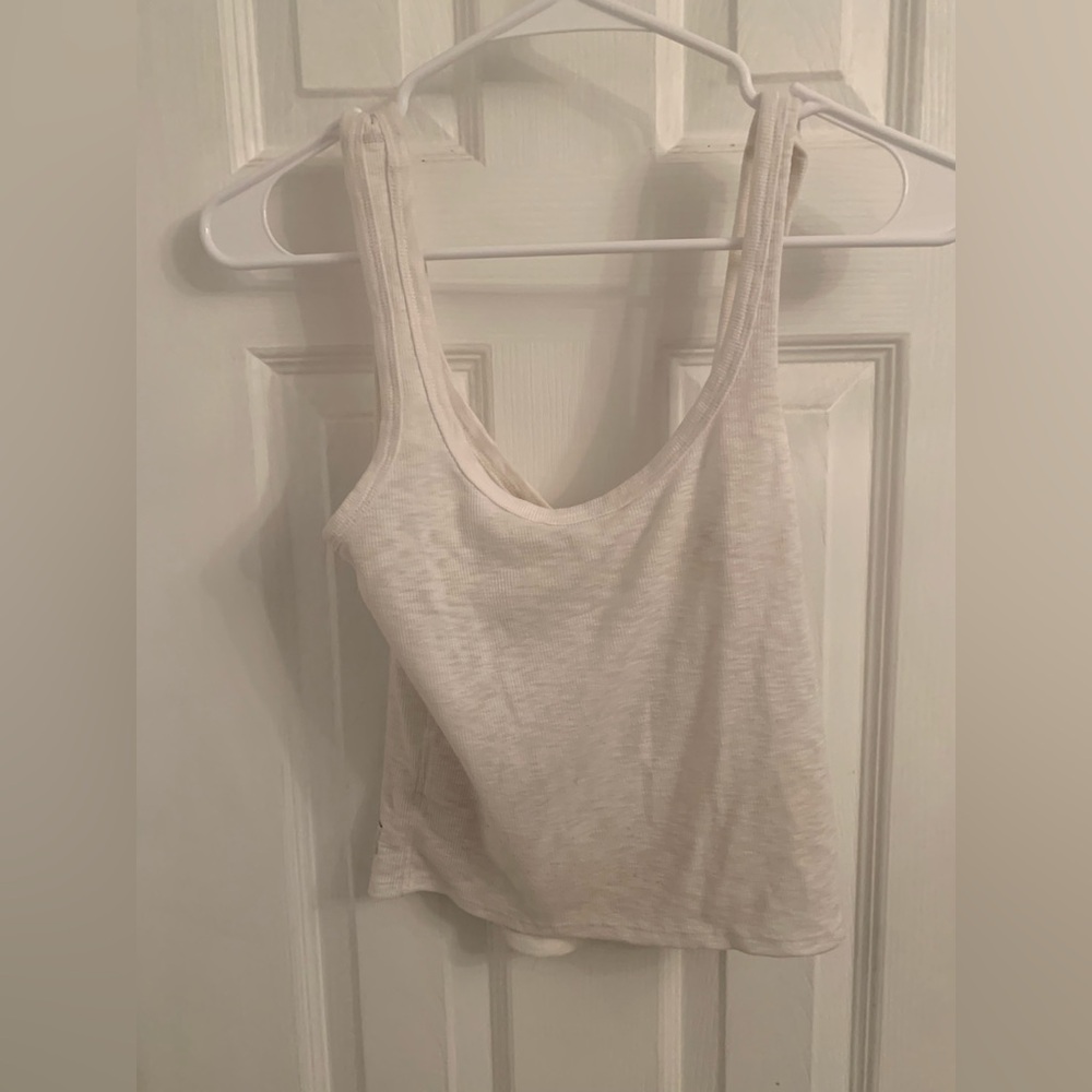 Vuori Cream Tank Top